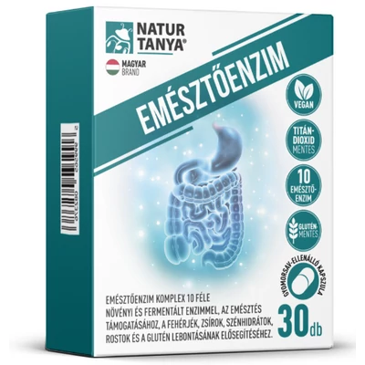 Natur Tanya® EMÉSZTŐENZIM komplex 30 db kapszula