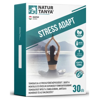 Natur Tanya® STRESS ADAPT 30 db növényi kapszula