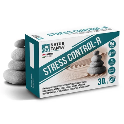 Natur Tanya® STRESS CONTROL-R - Adaptogén gyógynövényekkel támogatja a stressztűrő képességet, segíti a stresszhez való alkalmazkodást