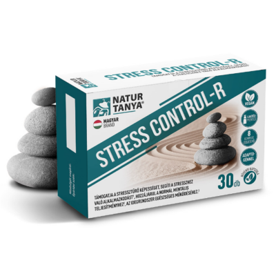 Natur Tanya® STRESS CONTROL-R - Adaptogén gyógynövényekkel támogatja a stressztűrő képességet, segíti a stresszhez való alkalmazkodást