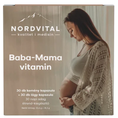 Nordvital Baba-Mama multivitamin 30+30db