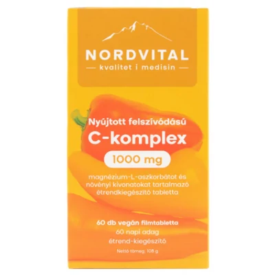 Nordvital C-vitamin komplex retard 1000mg - 60db