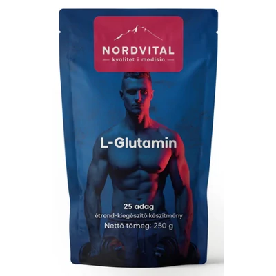 Nordvital L-Glutamine por - 250g