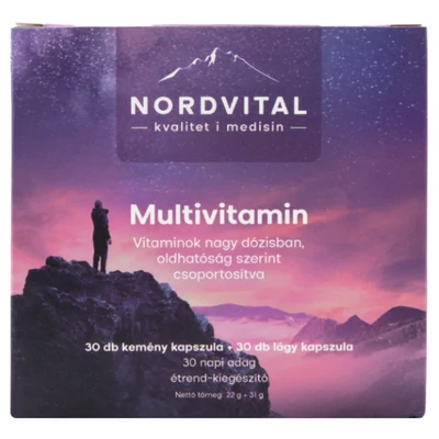 Nordvital Multivitamin 30+30db
