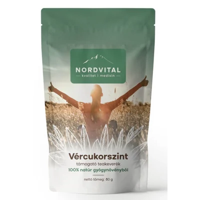 Nordvital Diabétesz / Vércukorszint teakeverék - 80g