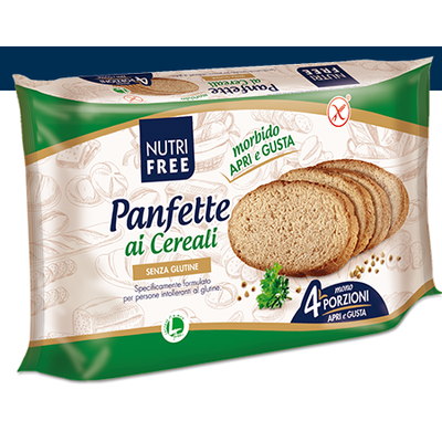 Panfette Rustico Multicereale (Barna szeletelt kenyér) 300gr.