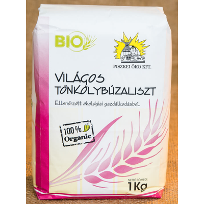 BIO PISZKEI VILÁGOS TÖNKÖLYBÚZALISZT 1000 G