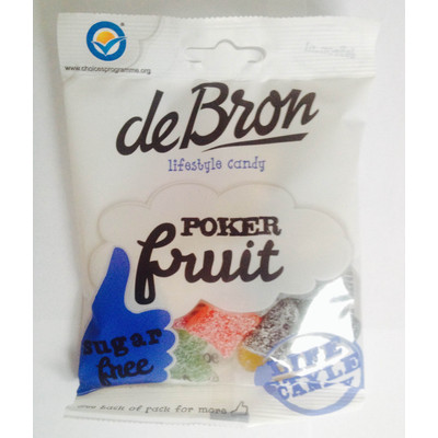 DeBron Pokerfruit gluténmentes gumicukor 90 gr.