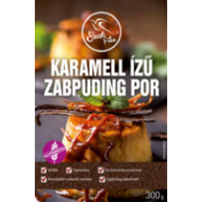 SZAFI FREE KARAMELL ÍZŰ ZABPUDING POR (GLUTÉNMENTES) 300G