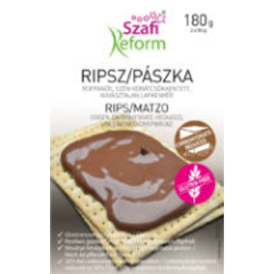 SZAFI REFORM SZÉNHIDRÁTCSÖKKENTETT RIPSZ / PÁSZKA (GLUTÉNMENTES) 180G