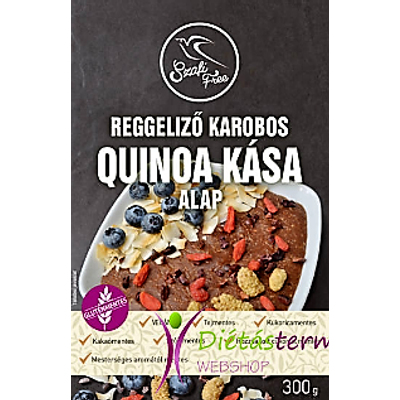 SZAFI FREE REGGELIZŐ QUINOA KÁSA ALAP 300G (GLUTÉNMENTES, TEJMENTES, TOJÁSMENTES)