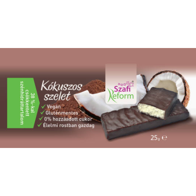 SZAFI REFORM KÓKUSZOS SZELET 25G