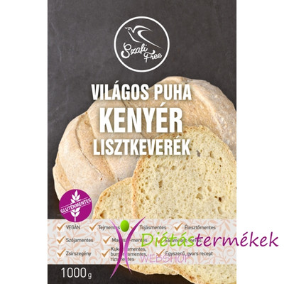 Szafi Free Világos puha kenyér lisztkeverék 1000g.
