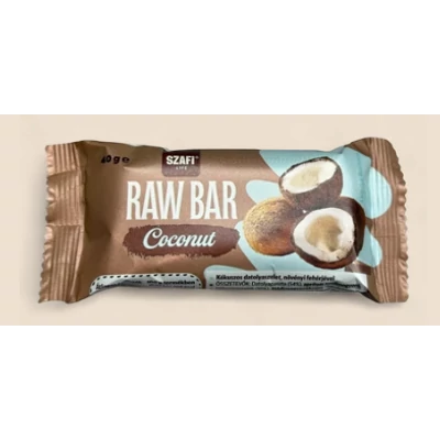 Szafi Life Proteines Raw bar coconut 40g (gluténmentes)