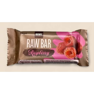 Szafi Life Proteines Raw Bar raspberry 40g (gluténmentes)