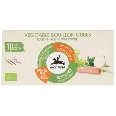 Alce Nero Zöldségleves kocka - bio - 100g