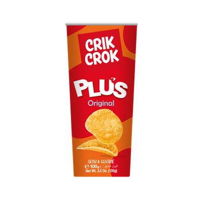 Crik Crok GLUTÉNMENTES sós chips 100g.