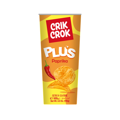 Crik Crok GLUTÉNMENTES paprikás chips 100g.