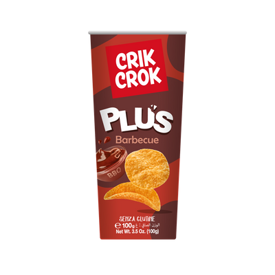 CRIK CROK GLUTÉNMENTES BARBECUE BURGONYACHIPS 100G