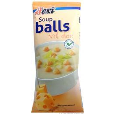 Dexi Soup balls levesgyöngy gluténmentes sajtos 50g
