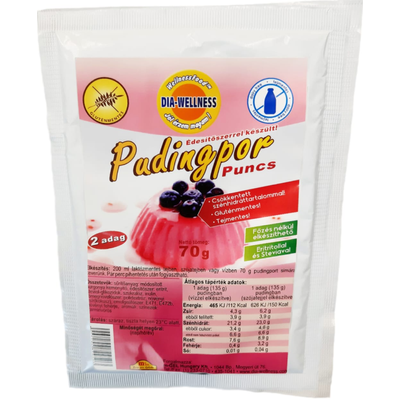 Dia-Wellness Puncs Puding 70g.