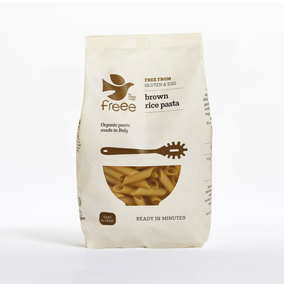 Doves Farm Free Bio Barna rizslisztes penne tészta 500 g