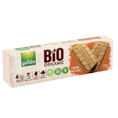 Gullon 4 gabonás keksz 170g