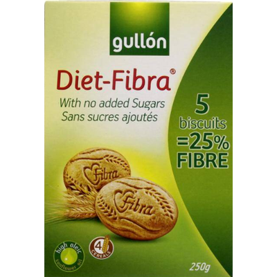 GULLON DIET FIBRA ROSTOS KEKSZ (HOZZÁDOTT CUKORMENTES) 250 G