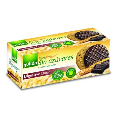 Gullon Digestiva cukormentes korpás csokoládés keksz 270 g