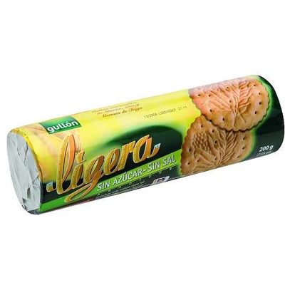 GULLON LIGERA SÓMENTES KEKSZ HOZZÁADOTT CUKOR NÉLKÜL,ÉDESÍTŐSZERREL 200GR.