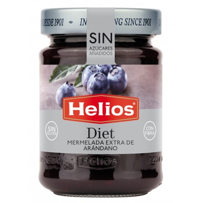 Helios áfonya extradzsem édesítőszerrel 280 g