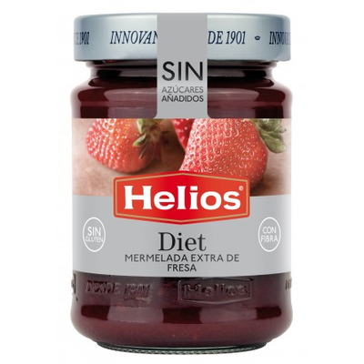 Helios eper extradzsem édesítőszerrel 280 g