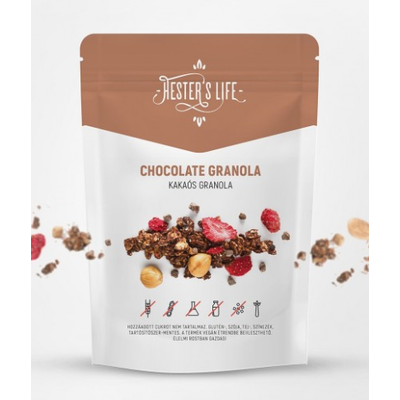 HESTER'S LIFE, CHOCOLATE GRANOLA | CSOKOLÁDÉS GRANOLA - 60G