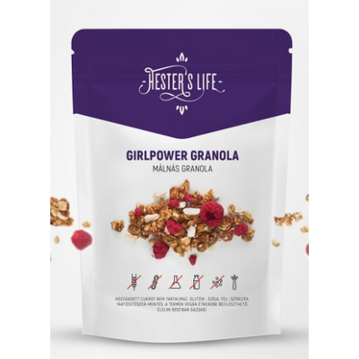 HESTER'S LIFE, GIRLPOWER GRANOLA | MÁLNÁS GRANOLA - 60G