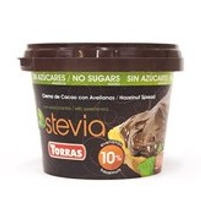 Torras Stevia mogyorókrém hozzáadott cukor nélkül, édesítőszerrel 200 g