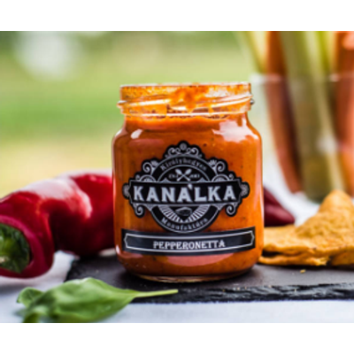 KANÁLKA PAPRIKAKRÉM CHILIVEL - ZÖLDFŰSZERES PAPRIKAKRÉM 195 GR.