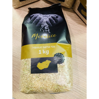 Moonrice gluténmentes hántolt barna rizs 1000g.
