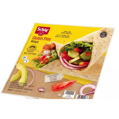 SCHÄR WRAPS (GLUTÉNMENTES TORTILLA) 160 G