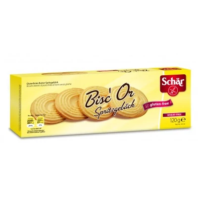 Schär Bisc' Or vajas keksz 120 g