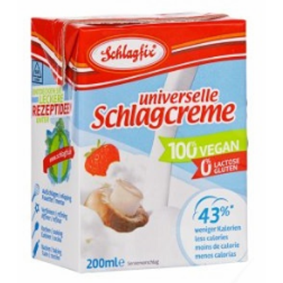 SCHLAGFIX VEGAN HABKRÉM 15% 200 ML