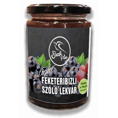 SZAFI FREE FEKETERIBIZLI-SZŐLŐ LEKVÁR 350 G