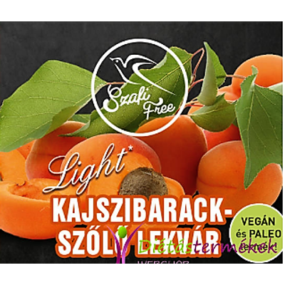 SZAFI FREE KAJSZIBARACK-SZŐLŐ LEKVÁR 350G