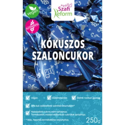 SZAFI REFORM KÓKUSZOS SZALONCUKOR 250G