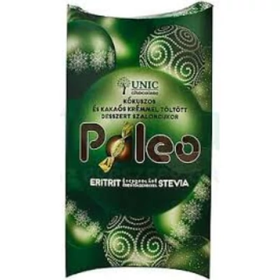 PALEO UNIC SZALONCUKOR TÖLTÖTT ÉTCSOKIS KÓKUSZOS ERITRITTEL 250 G
